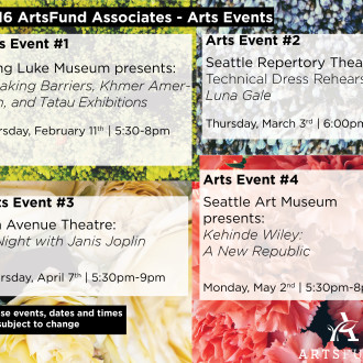 2016 ArtsFund Associates: Arts Event Series