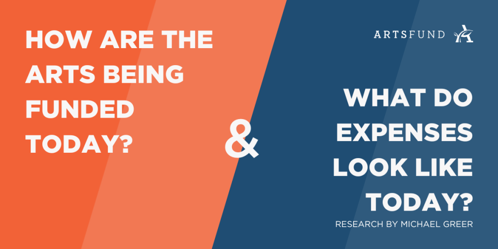 How Are the Arts Being Funded Today? & What Do Expenses Look Like Today?