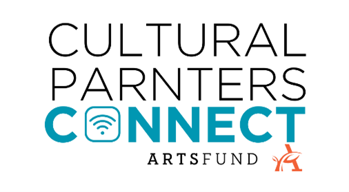 Cultural Partners Connect and orange ArtsFund logo.
